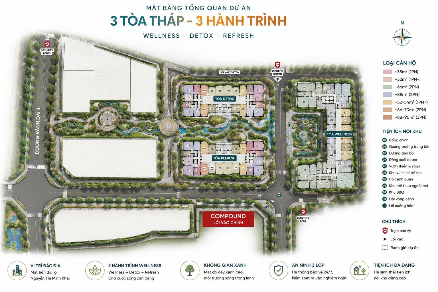 Chi Tiết Mặt Bằng Monrei Saigon: Layout Tổng Thể &amp; Thiết Kế Căn Hộ