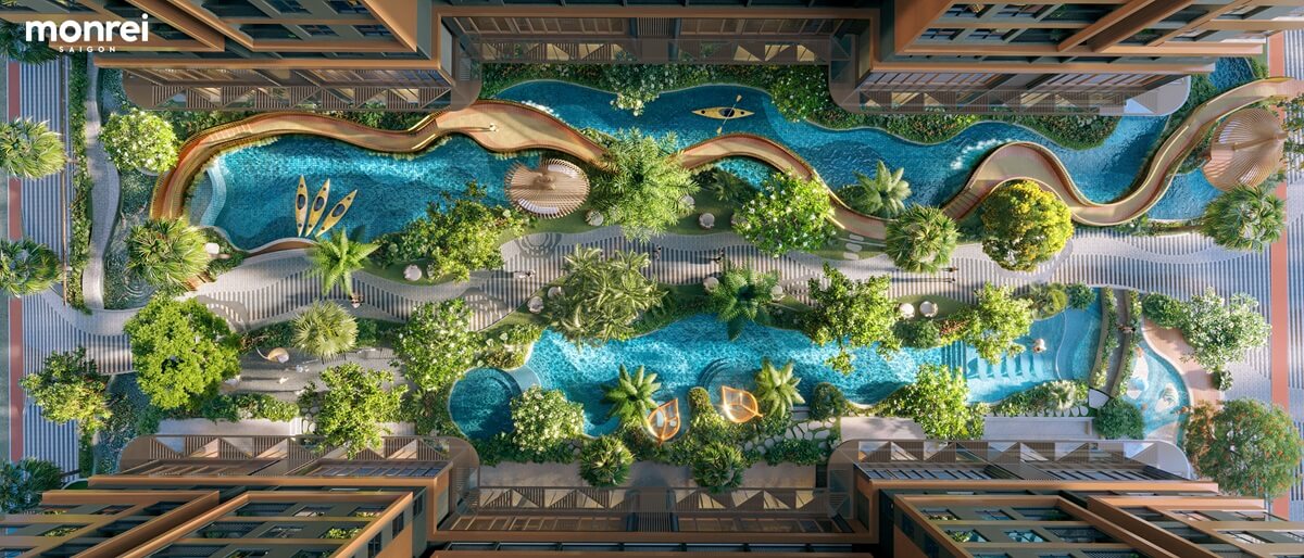 2ha tiện ích Water Resort tại nội khu Monrei Saigon
