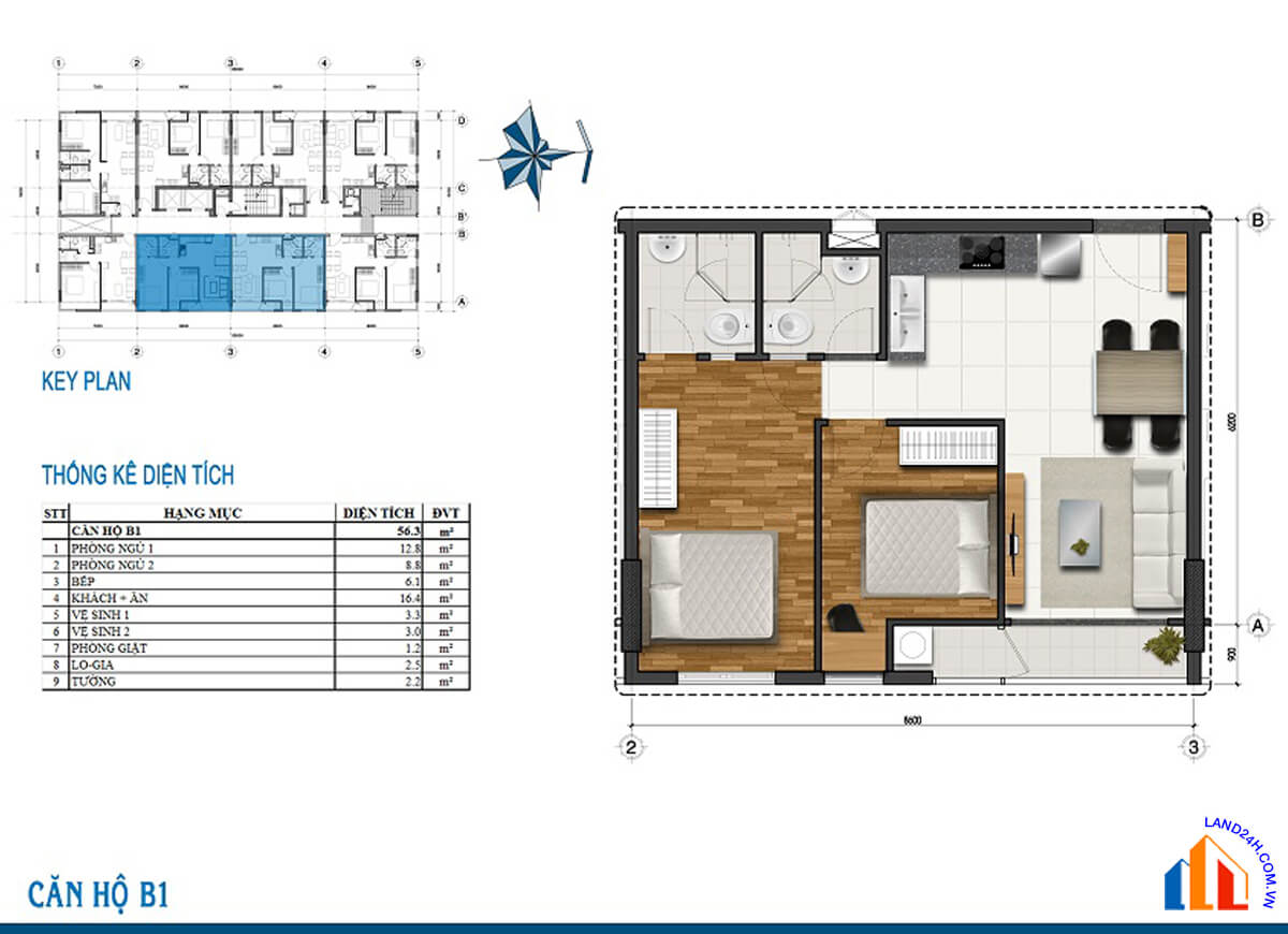 CHUNG CƯ CARILLON 3