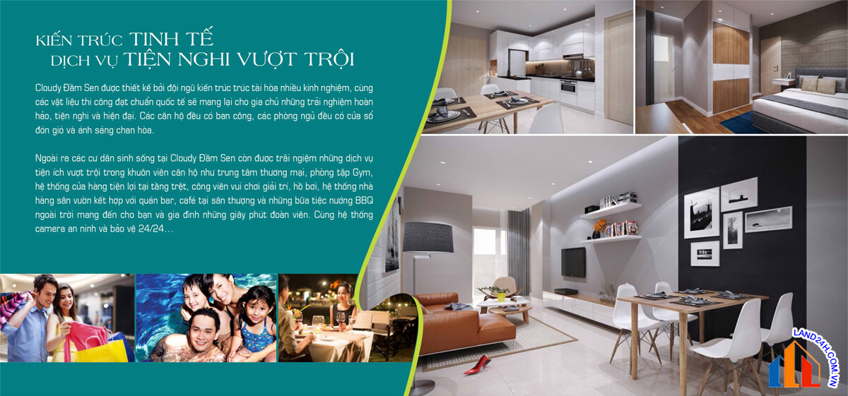 CHUNG CƯ CLOUDY ĐẦM SEN