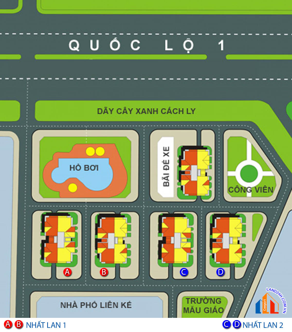 Nhất Lan 2 thừa hưởng hệ thống tiện ích khu dân cư Tân Tạo