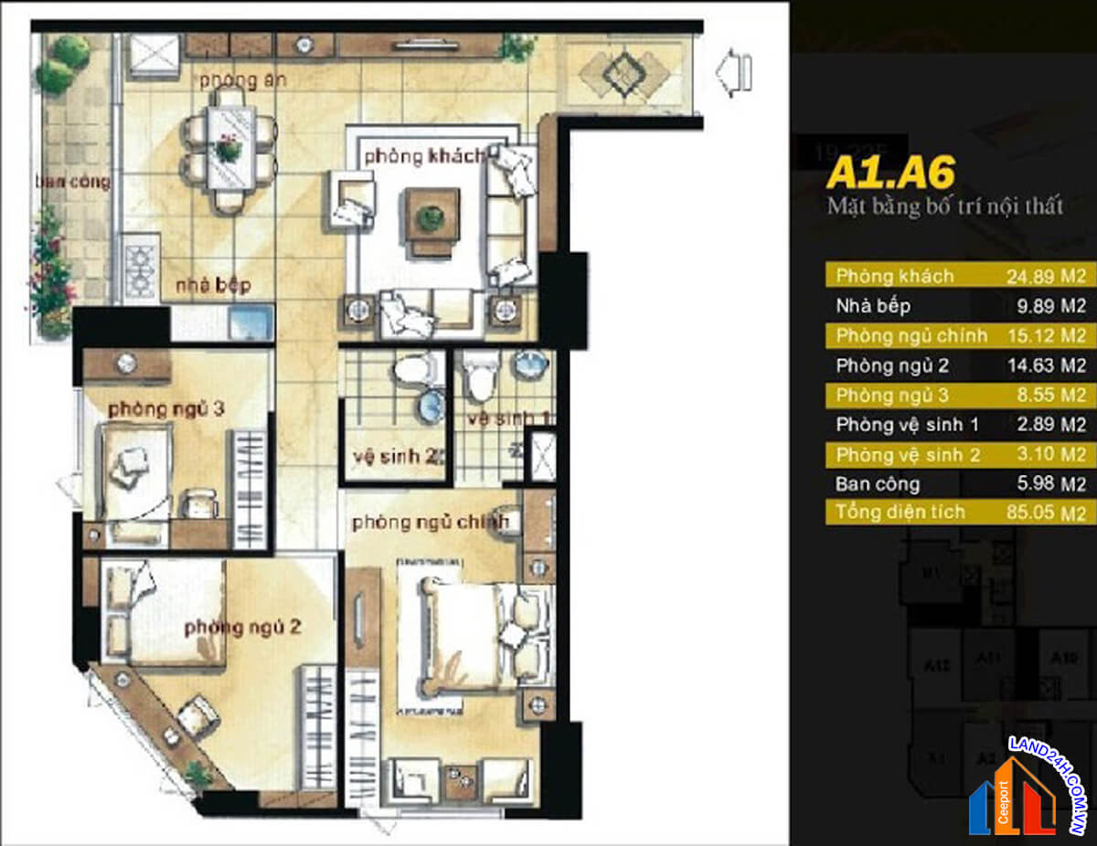 CHUNG CƯ HOÀNG KIM THẾ GIA