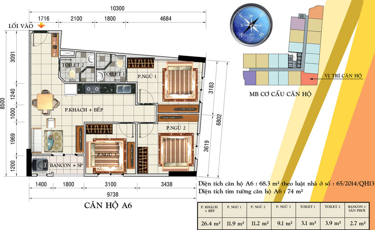 CHUNG CƯ PHÚC YÊN 3