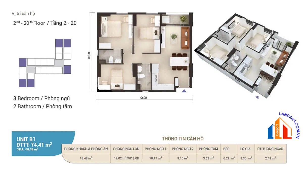 CHUNG CƯ IMPERIAL PLACE