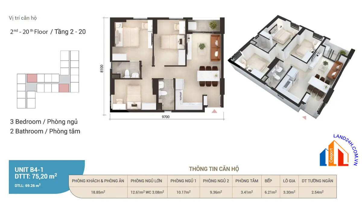CHUNG CƯ IMPERIAL PLACE