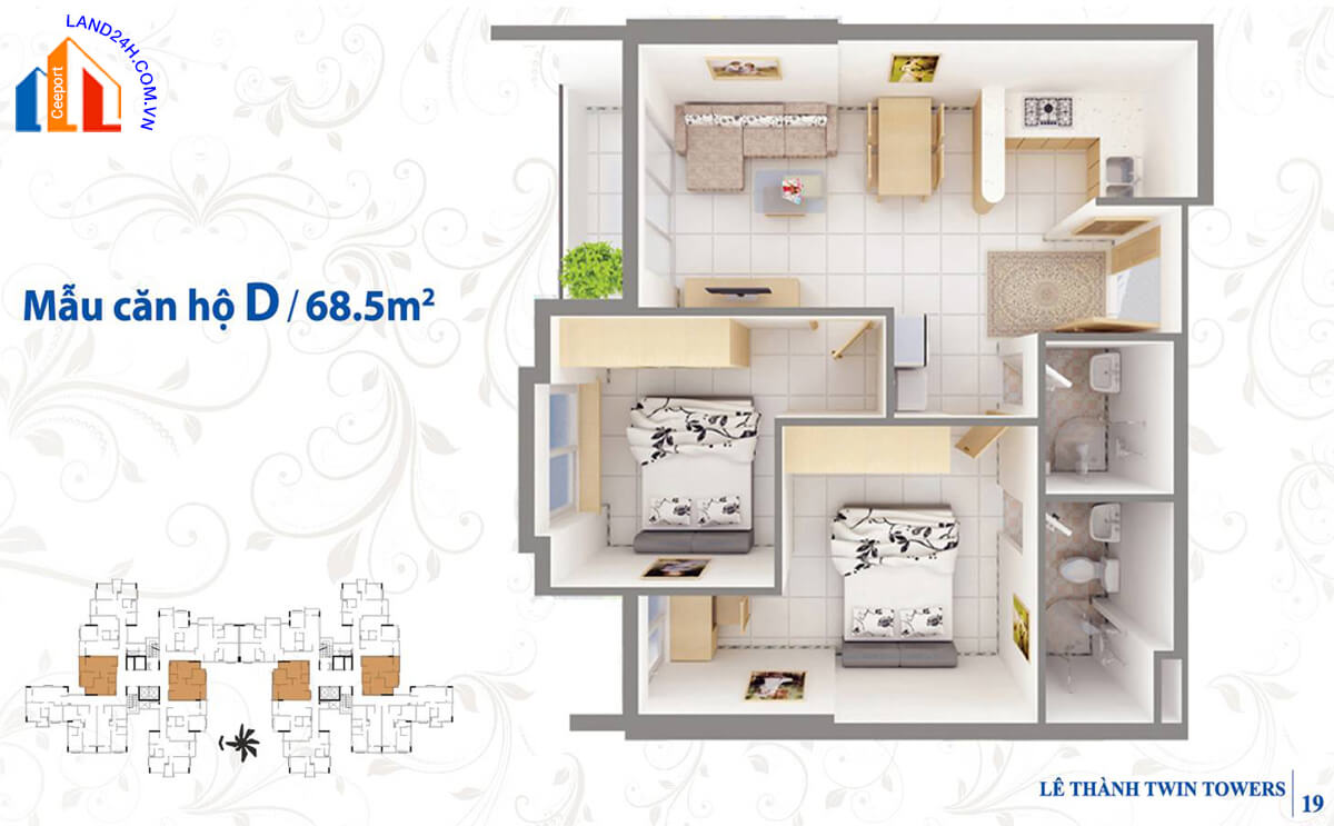 CHUNG CƯ LÊ THÀNH MÃ LÒ