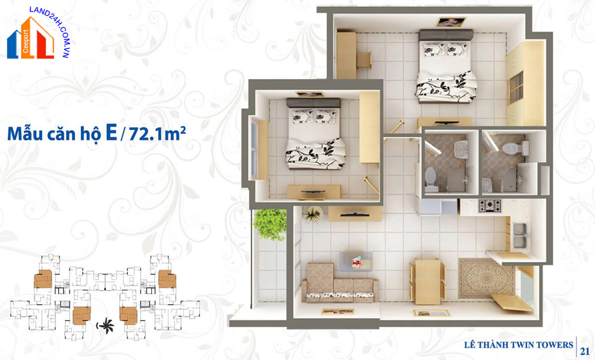 CHUNG CƯ LÊ THÀNH MÃ LÒ