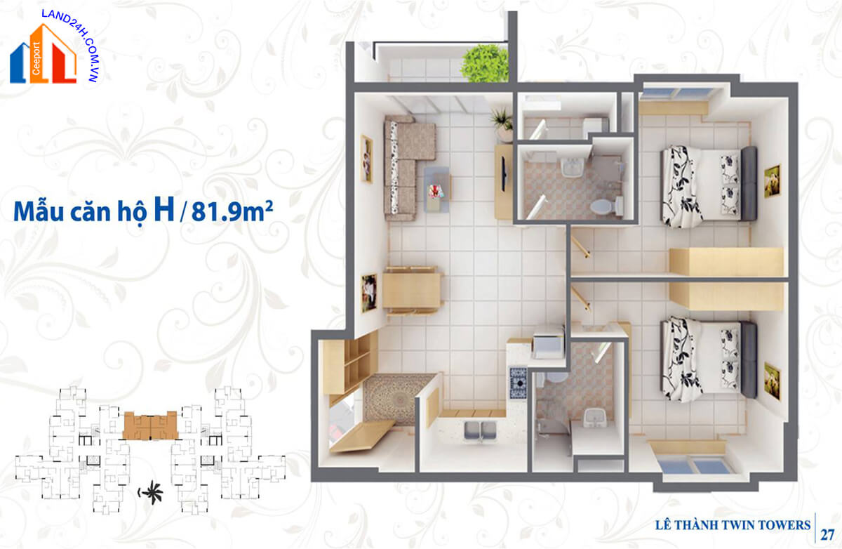 CHUNG CƯ LÊ THÀNH MÃ LÒ