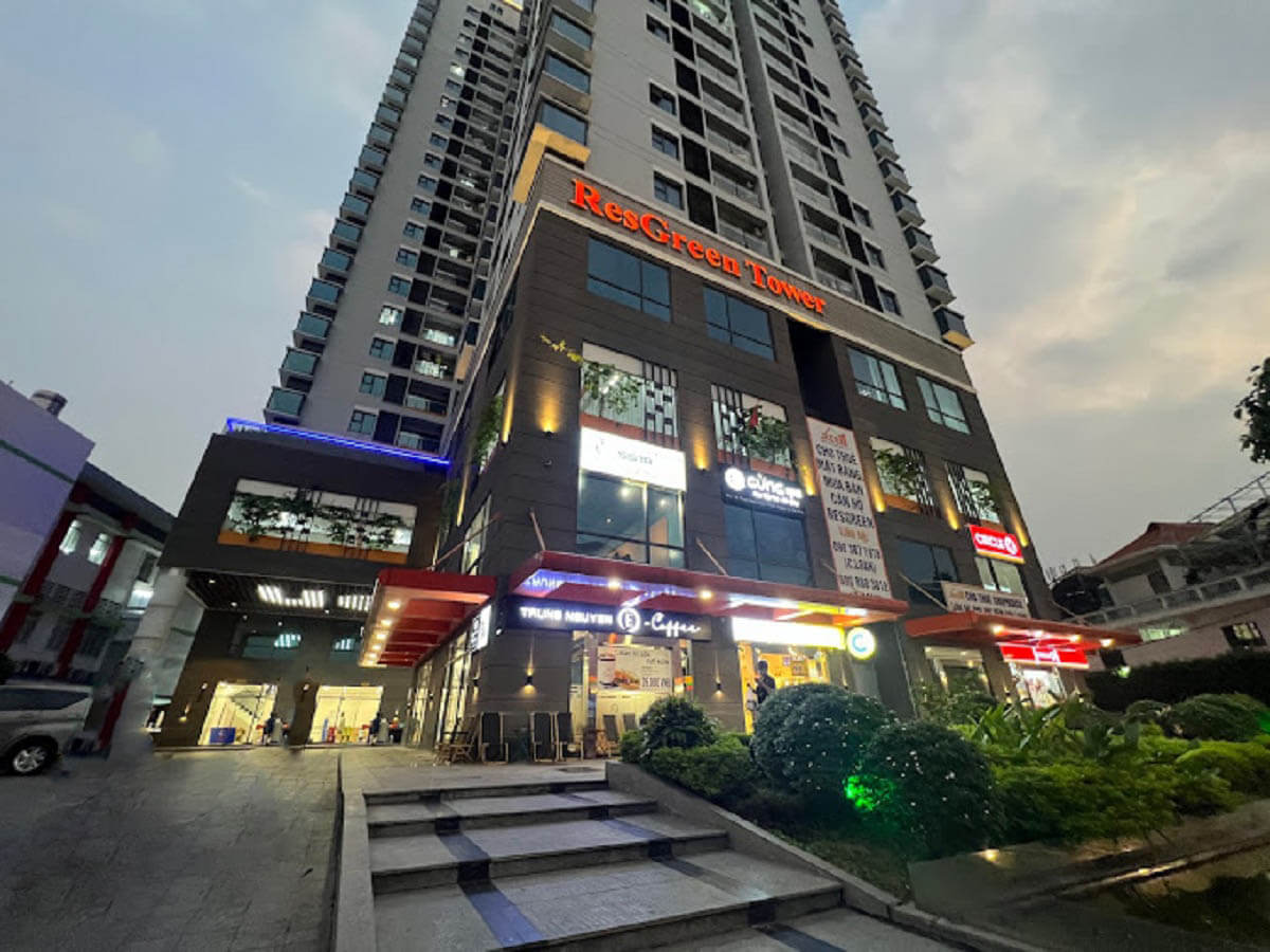 Các căn hộ tại Resgreen có giá thuê từ 8 – 13 triệu/tháng