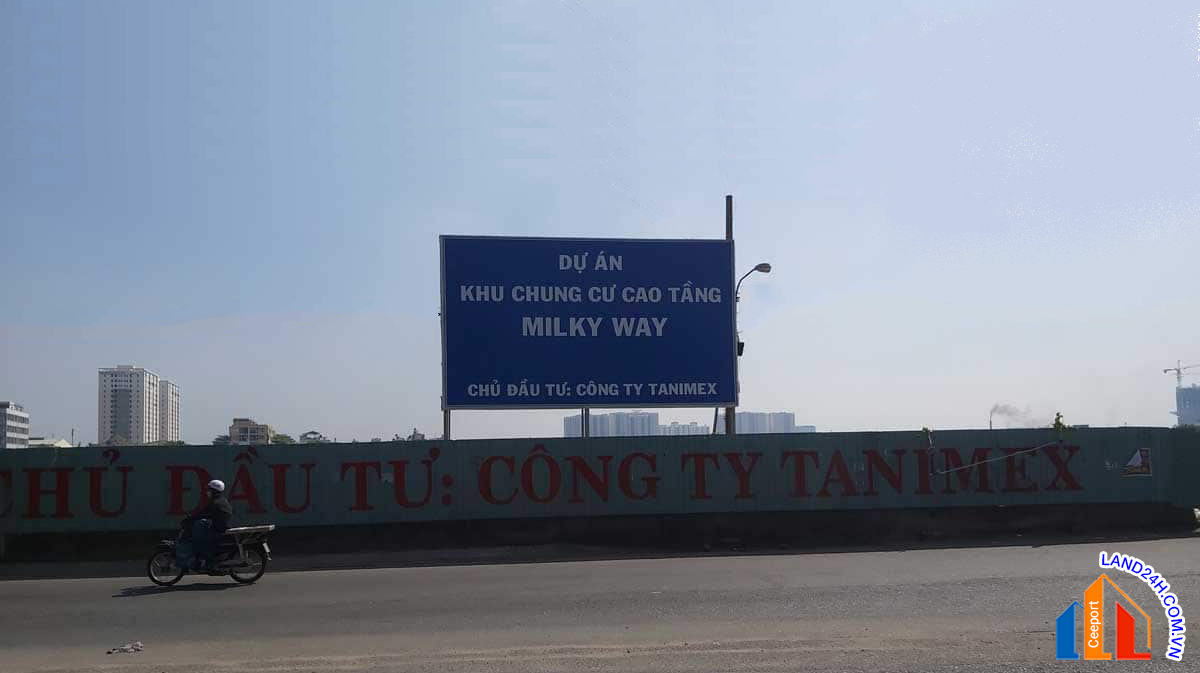 Thời điểm tháng 9/2023 dự án Milky Way vẫn chưa tiến hành thi công