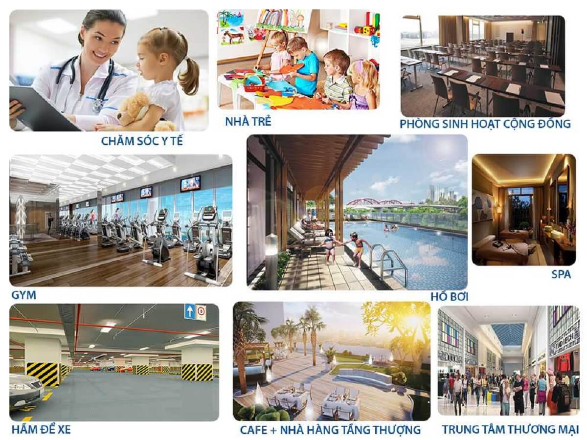 Dự án được tích hợp hệ thống tiện ích đẳng cấp phục vụ cư dân ( hình ảnh minh họa )