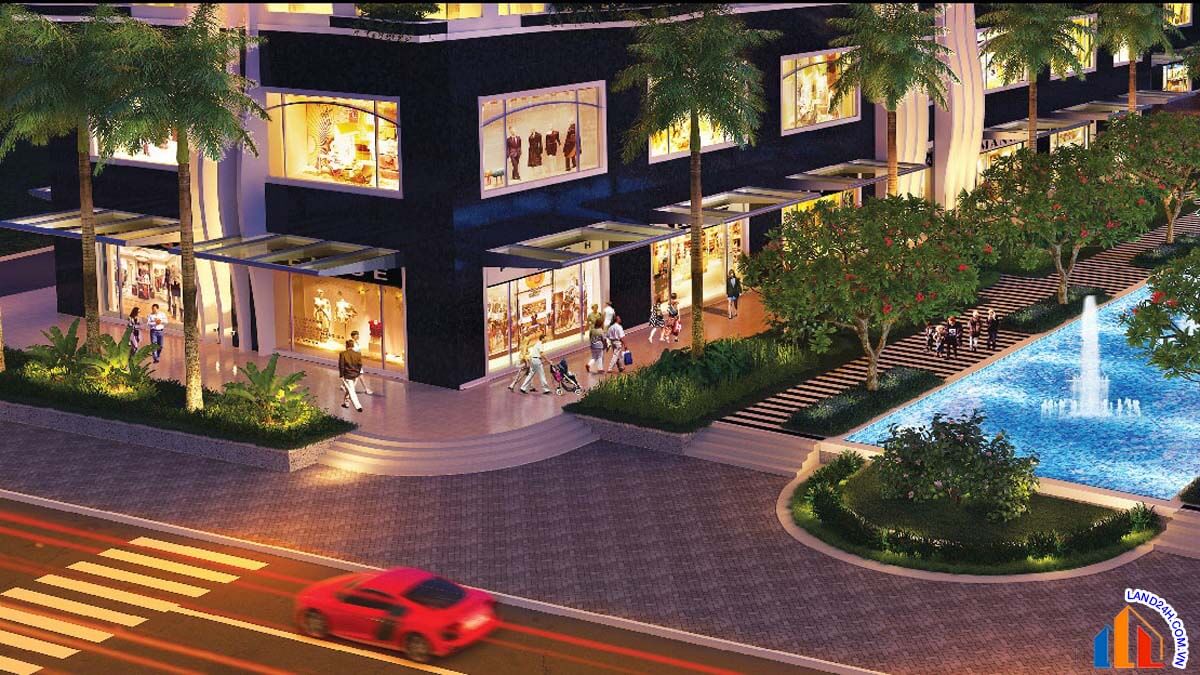 Trung tâm thương mại rộng lớn, đầy đủ thương hiệu