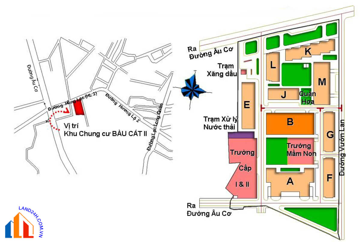 CHUNG CƯ BÀU CÁT 2