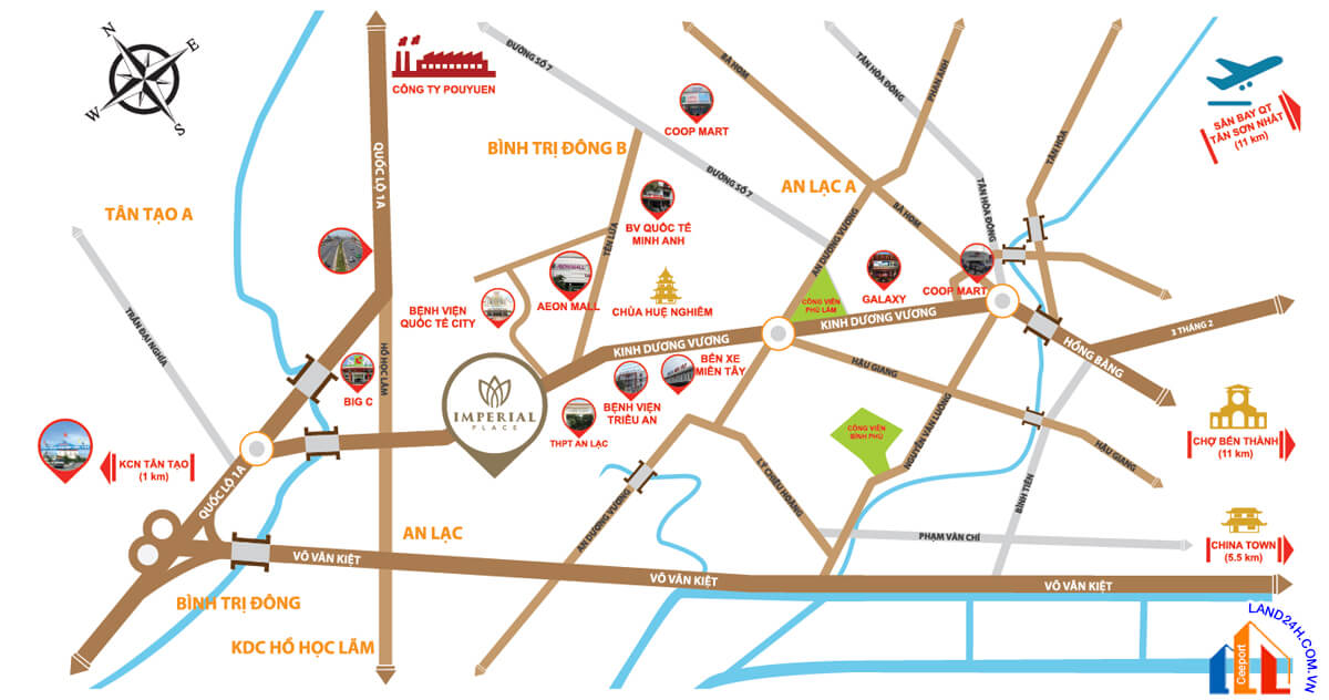 CHUNG CƯ IMPERIAL PLACE