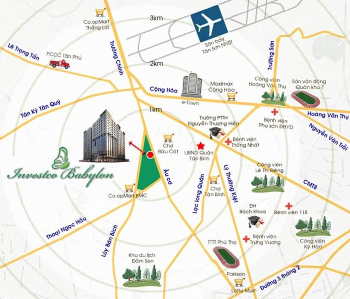 Dự án tọa lạc tại 683A Âu Cơ, Phường Tân Thành, Quận Tân Phú, Thành phố Hồ Chí Minh