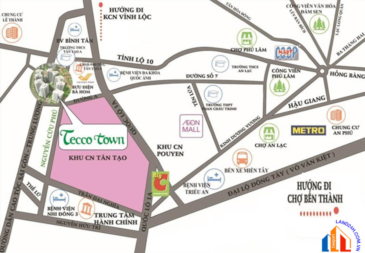 CHUNG CƯ TECCO BÌNH TÂN