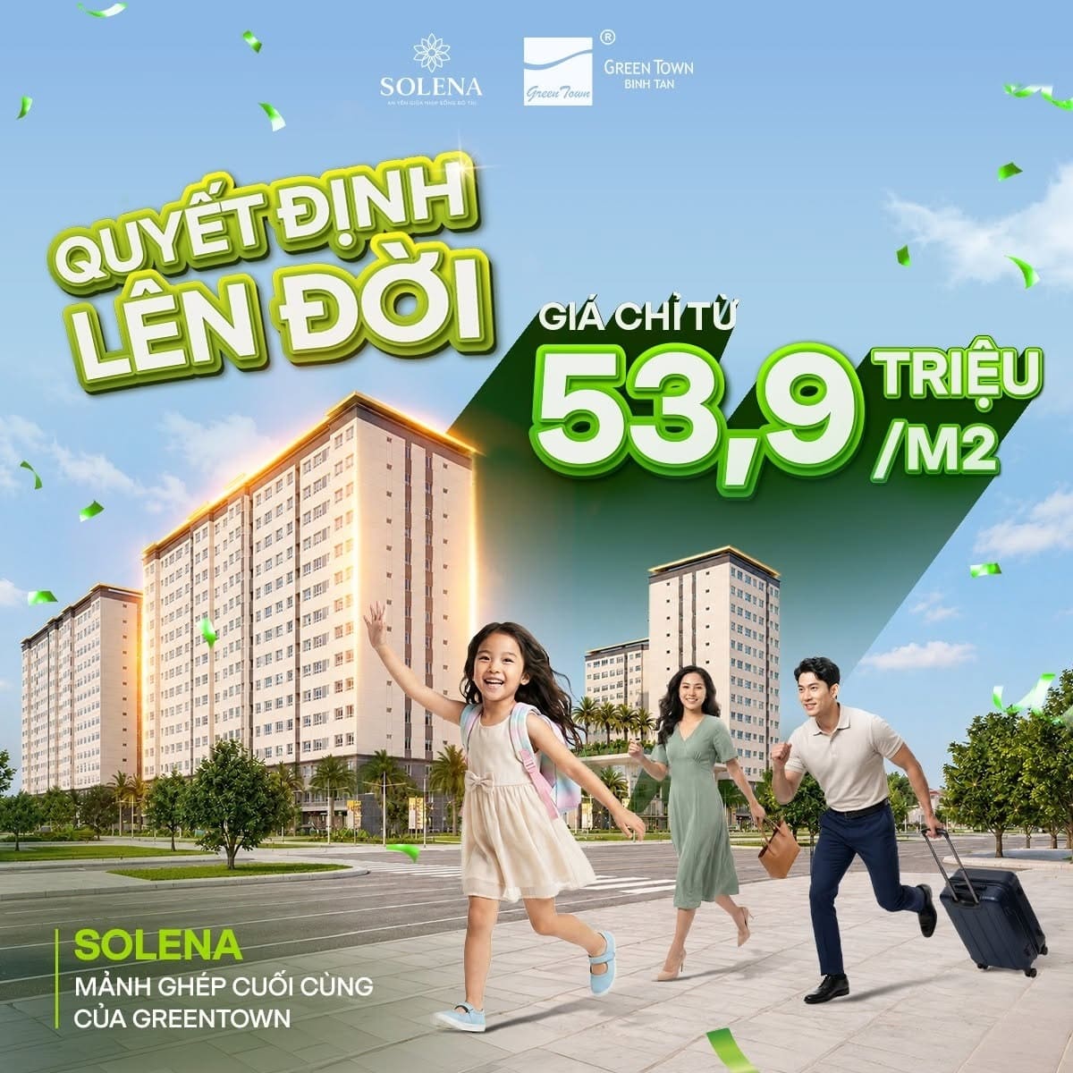 Giá bán căn hộ Solena Green Town Bình Tân