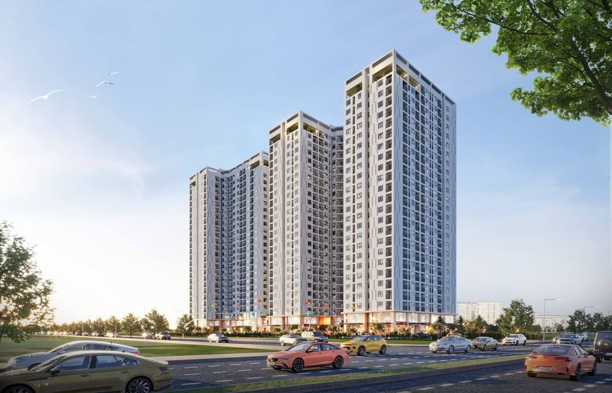 STC Tân Phú thiết kế cao 20 tầng, cung cấp ra thị trường 418 căn hộ