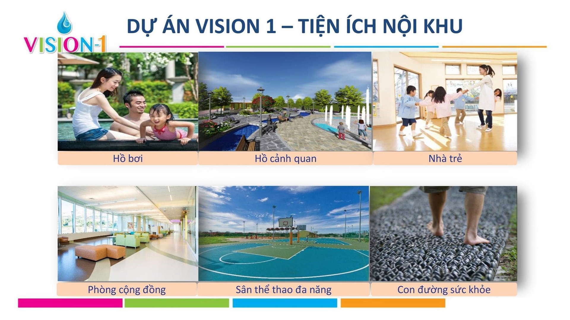 Khu vực hồ bơi ngoài trời và không gian rèn luyện thể chất nội khu