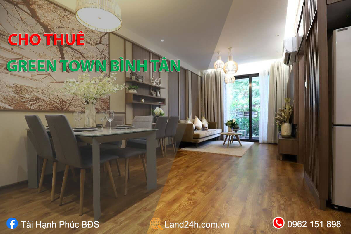 Cho thuê chung cư Green Town Bình Tân
