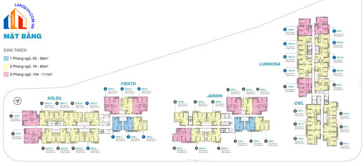 Mặt bằng Inter Stella Võ Văn Kiệt