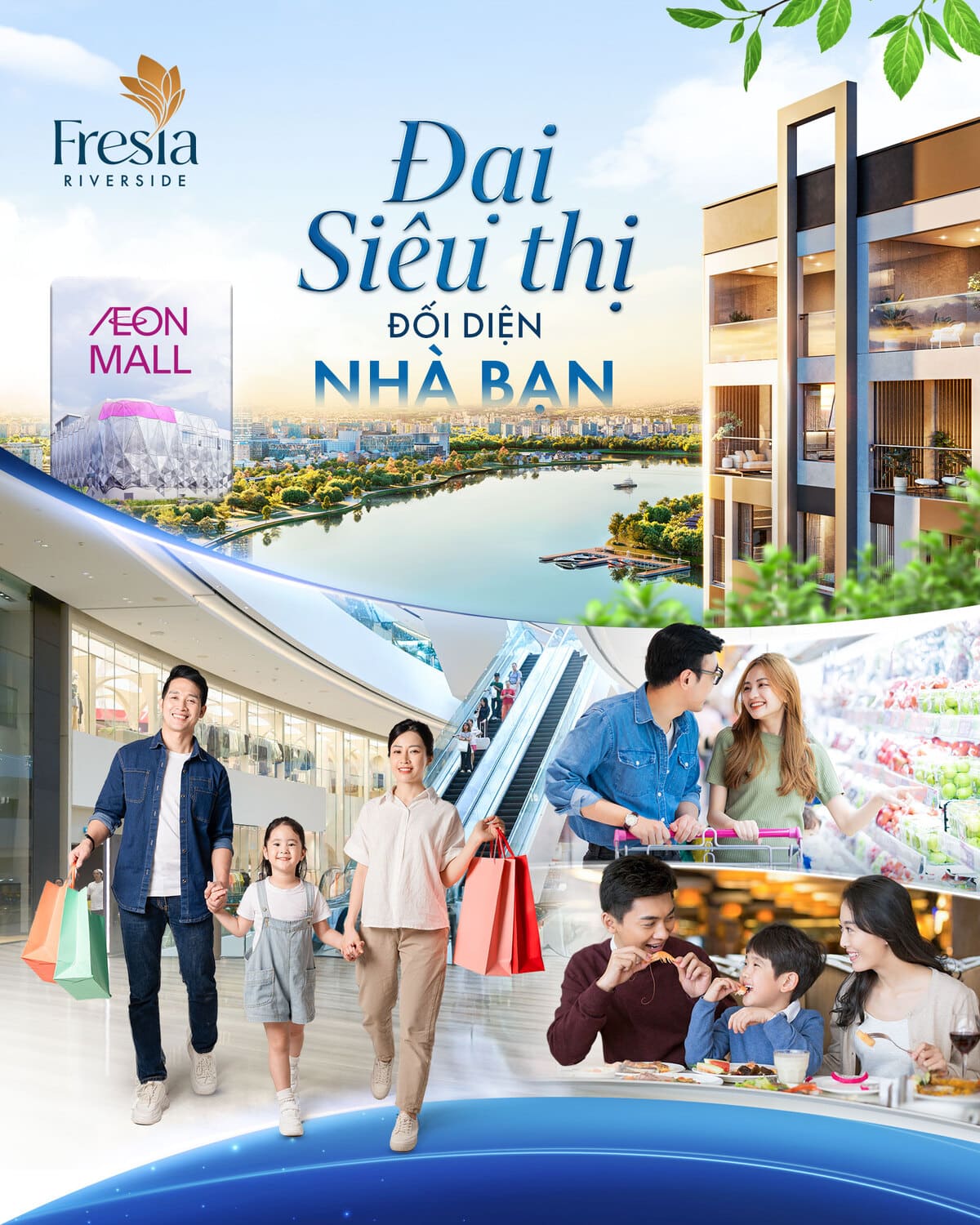 Fresia Tân Vạn liền kề Aeon Mall Biên Hòa - lớn nhất Việt Nam