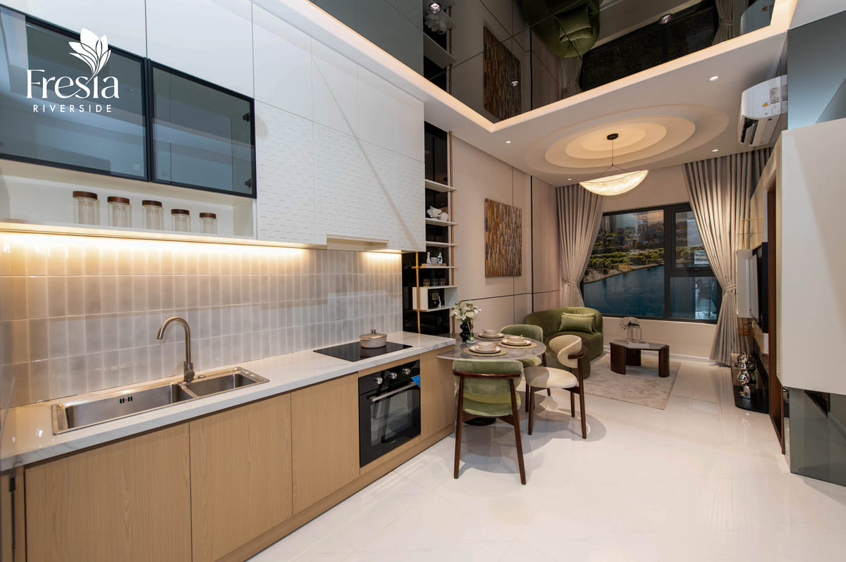 Nhà mẫu dự án Fresia Riverside Tân Vạn Biên Hòa
