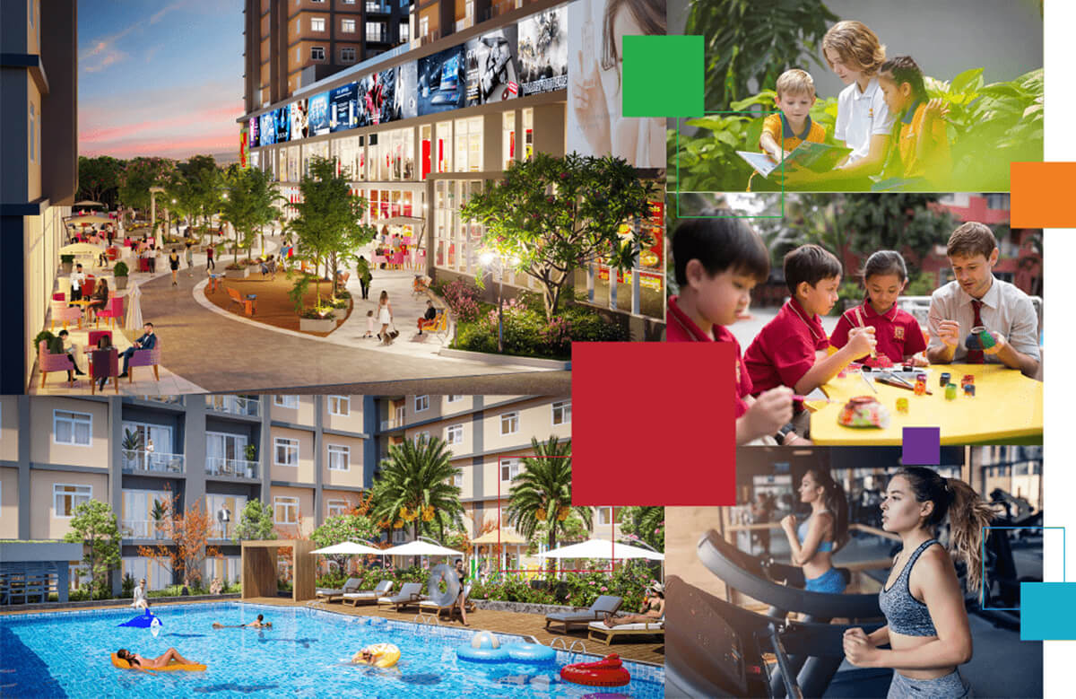 Hệ tiện ích cao cấp hiện hữu tại Cosmo City Quận 7