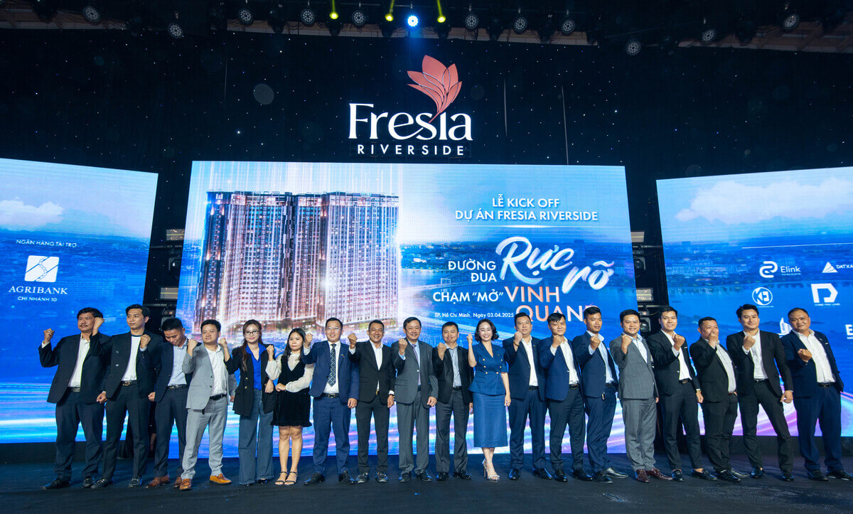 Công ty cổ phần địa ốc Tân Vạn - TV Holdings. Lễ kickoff dự án Fresia Riverside