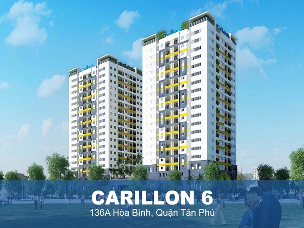 Các căn hộ Carillon Hòa Bình giá bán từ 40 triệu/m2
