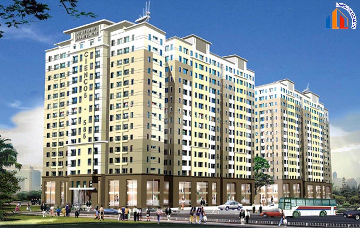 Phú Thạnh Apartment quy mô gồm 5 block căn hộ cao 18 tầng & đã hoàn thiện bàn giao từ 2011