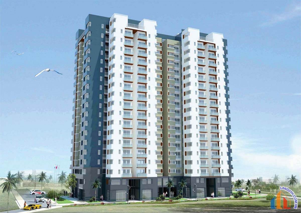 Cao Ốc Quang Thái có quy mô 2 block căn hộ cao 20 tầng đã hoàn thiện bàn giao cho cư dân từ 2012