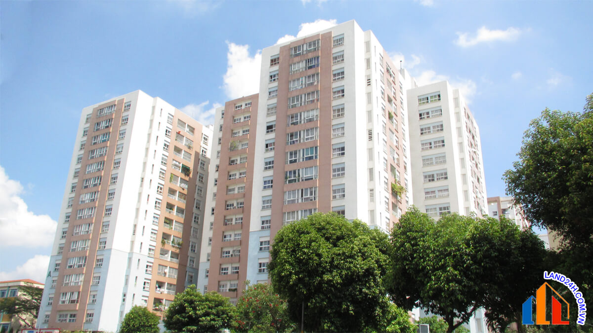 Giá bán chung cư Bàu Cát từ 37 triệu/m2 – 41 triệu/m2
