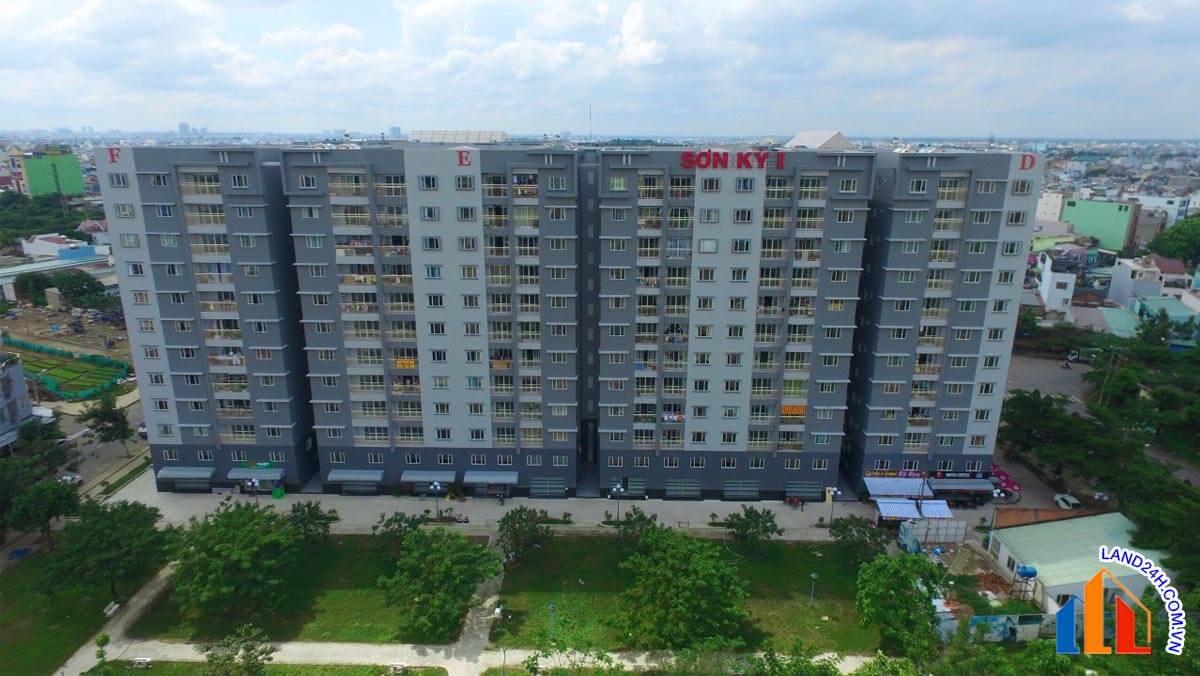 Giá bán căn hộ Tanibuilding Sơn Kỳ từ 30 triệu/m2 – 38 triệu/m2