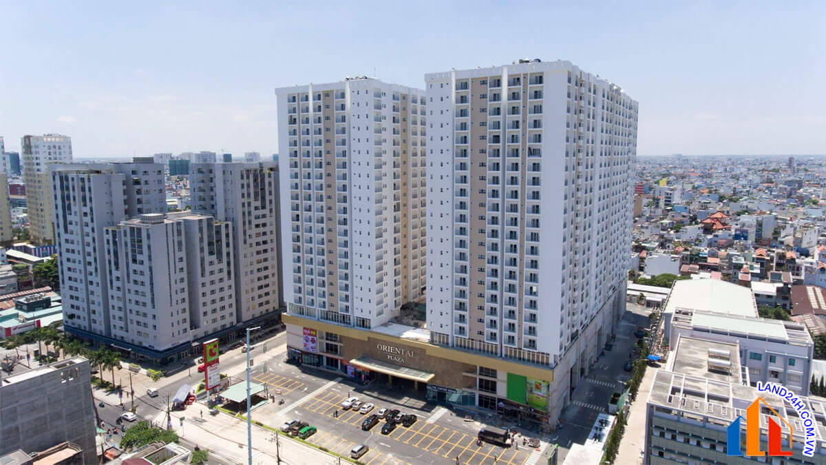 Dự án có quy mô 1,6ha thiết kế gồm 4 block căn hộ cao 22 tầng
